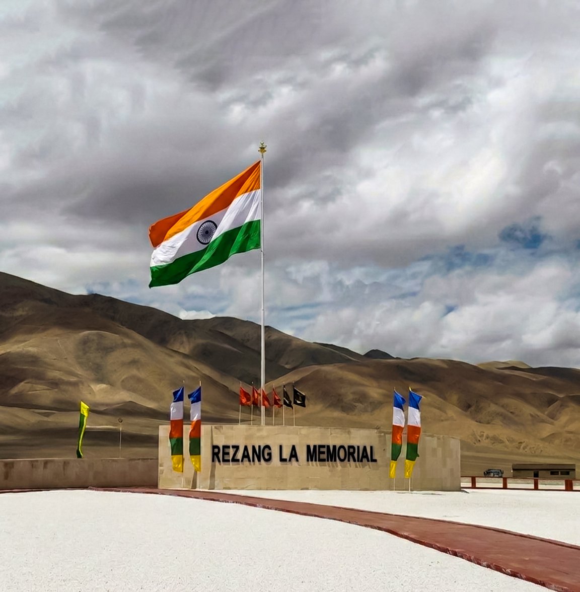 Rezang La war Memorial