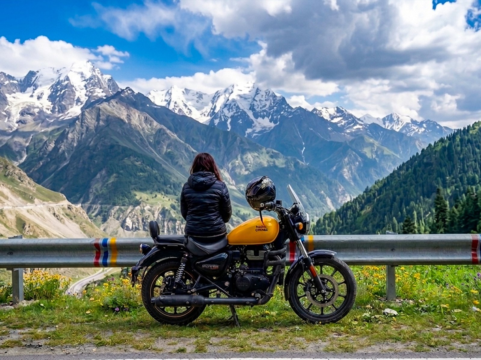 solo girl rider