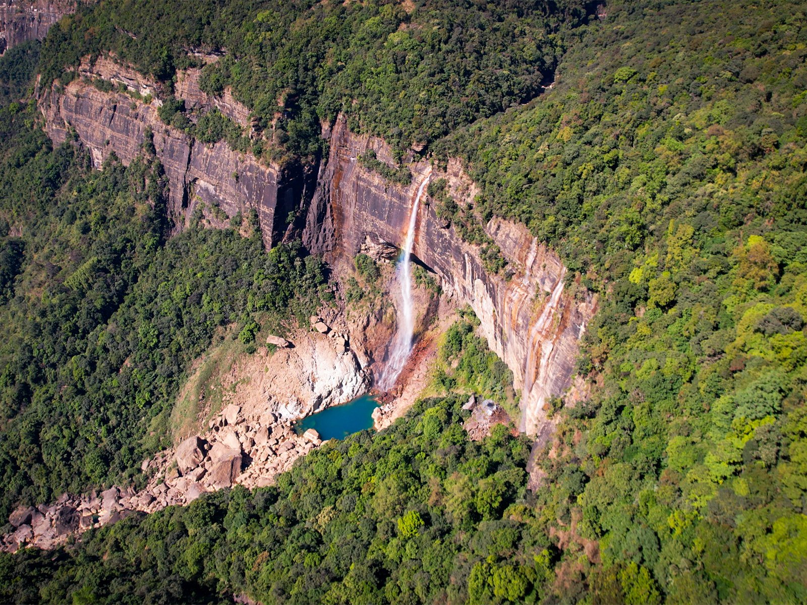 Nohkalikai Falls